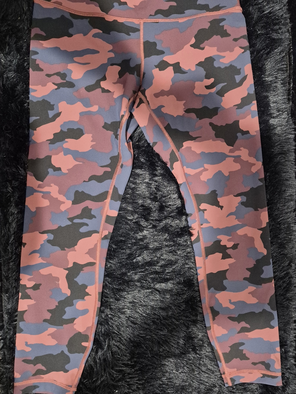 lululemon athletica Camo Leggings in Pink and Blue